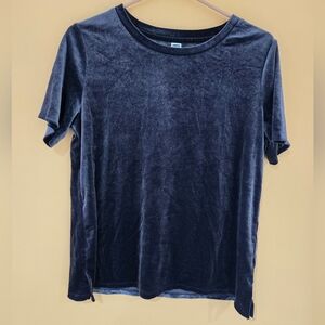 velvet oversized tshirt